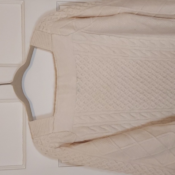 FRNCH Anisia Sweater Dress in Creme - Picture 14 of 15